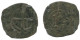 CRUSADER CROSS Authentic Original MEDIEVAL EUROPEAN Coin 0.4g/12mm #AC142.8.U.A - Otros – Europa