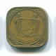 5 CENTS 1962 SURINAME Netherlands Nickel-Brass Colonial Coin #S12637.U.A - Surinam 1975 - ...