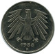 5 DM 1988 D BRD DEUTSCHLAND Münze GERMANY #AZ484.D.A - 5 Marcos