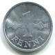1 PENNI 1971 FINLANDIA FINLAND Moneda #WW1122.E.A - Finlandia