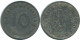 10 REICHSPFENNIG 1940 D ALEMANIA Moneda GERMANY #AE395.E.A - 10 Reichspfennig