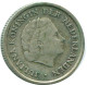 1/10 GULDEN 1962 NIEDERLÄNDISCHE ANTILLEN SILBER Koloniale Münze #NL12415.3.D.A - Nederlandse Antillen