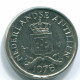 10 CENTS 1978 ANTILLES NÉERLANDAISES Nickel Colonial Pièce #S13547.F.A - Nederlandse Antillen