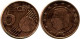 5 EURO CENT 1999 BELGIUM Coin UNC #M10260.U.A - Belgium
