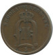 2 ORE 1894 SWEDEN Coin #AD008.2.U.A - Zweden