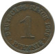 1 PFENNIG 1906 A GERMANY Coin #AE582.U.A - 1 Pfennig