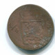 1/4 STUIVER 1826 SUMATRA NIEDERLANDE OSTINDIEN Copper Koloniale Münze #S11674.D.A - Indie Olandesi