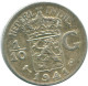 1/10 GULDEN 1941 P NETHERLANDS EAST INDIES SILVER Colonial Coin #NL13790.3.U.A - Indie Olandesi