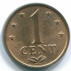 1 CENT 1978 NIEDERLÄNDISCHE ANTILLEN Bronze Koloniale Münze #S10727.D.A - Antille Olandesi