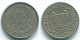 10 CENTS 1962 SURINAME NEERLANDÉS NETHERLANDS Nickel Colonial Moneda #S13227.E.A - Surinam 1975 - ...