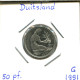 50 PFENNIG 1991 G BRD ALEMANIA Moneda GERMANY #DB643.E.A - 50 Pfennig