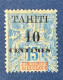 Tahiti YT N° 33 Neuf* - Neufs
