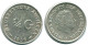 1/4 GULDEN 1956 NIEDERLÄNDISCHE ANTILLEN SILBER Koloniale Münze #NL10910.4.D.A - Antillas Neerlandesas