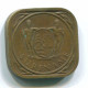5 CENTS 1972 SURINAM NIEDERLANDE Nickel-Brass Koloniale Münze #S13011.D.A - Surinam 1975 - ...