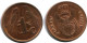 1 CENT 2001 SOUTH AFRICA Coin #AX181.U.A - Zuid-Afrika