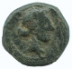 WREATH Authentic Original Ancient GREEK Coin 3g/15mm #NNN1442.9.U.A - Grecques