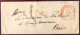 France Enveloppe Pour Paris à Identifier - (W1416) - 1801-1848: Précurseurs XIX