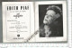 FF / PROGRAMME Ancien THEATRE L'OLYMPIA  EDITH PIAF   27  JANVIER 1955 - Programmi