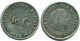 1/10 GULDEN 1960 NIEDERLÄNDISCHE ANTILLEN SILBER Koloniale Münze #NL12335.3.D.A - Antilles Néerlandaises