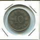 10 CENTS 1972 MALTE MALTA Pièce #AR700.F.A - Malte