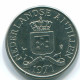 25 CENTS 1971 ANTILLES NÉERLANDAISES Nickel Colonial Pièce #S11531.F.A - Niederländische Antillen