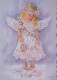 ANGELO Buon Anno Natale Vintage Cartolina CPSM #PAJ173.A - Angeli