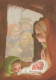 Jungfrau Maria Madonna Jesuskind Weihnachten Religion Vintage Ansichtskarte Postkarte CPSM #PBP951.A - Virgen Mary & Madonnas