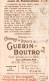 CHROMO CHOCOLAT GUERIN-BOUTRON CHATEAU DE FONTAINBLEAU (SEINE ET MARNE) - Guérin-Boutron