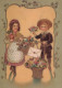 NIÑOS Escenas Paisajes Vintage Tarjeta Postal CPSM #PBU623.A - Scènes & Paysages