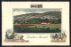 Lithographie Ganzsache Bayern PP47F3: Bad-Bocklet, Panorama Mit Ort Und Weiden  - Briefkaarten