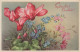 FLOWERS Vintage Ansichtskarte Postkarte CPA #PKE715.A - Flores