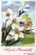 FLOWERS Vintage Ansichtskarte Postkarte CPA #PKE260.A - Flowers