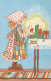 Buon Anno Natale BAMBINO Vintage Cartolina CPSMPF #PKD597.A - Nouvel An