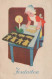 Buon Anno Natale BAMBINO Vintage Cartolina CPSMPF #PKD227.A - Nouvel An