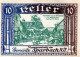 10 HELLER Stadt Sparbach Niedrigeren Österreich Notgeld Papiergeld Banknote #PG993 - Lokale Ausgaben