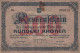100 KRONEN 1918 Stadt BADEN BEI WIEN Niedrigeren Österreich Notgeld #PD880 - Lokale Ausgaben