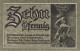 10 PFENNIG 1920 Stadt GOSLAR Hanover UNC DEUTSCHLAND Notgeld Banknote #PH640 - [11] Emissioni Locali