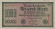 1000 MARK 1922 Stadt BERLIN DEUTSCHLAND Papiergeld Banknote #PL019 - [11] Local Banknote Issues
