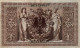 1000 MARK 1910 DEUTSCHLAND Papiergeld Banknote #PL372 - [11] Local Banknote Issues