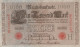 1000 MARK 1910 DEUTSCHLAND Papiergeld Banknote #PL356 - [11] Emissions Locales
