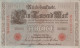 1000 MARK 1910 DEUTSCHLAND Papiergeld Banknote #PL344 - [11] Emissions Locales