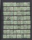 45 De Belgique  188 Timbres - 1869-1888 Liggende Leeuw