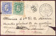 Belgique COB N°30 Et 31 Sur Enveloppe Cachet MARIEMBOURG 5.9.1870 Pour Vitry La Ville - 2 Photos - (W1433) - Andere & Zonder Classificatie