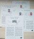 8 NOTICES POSTES ET TELECOMMUCATIONS TIMBRES PREMIER JOUR 1968 N° 3, 16, 28, 29, 29, 31, 33, 34, - Documents Of Postal Services