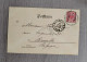 Schwarzwaldhaus : Poststempel Jahr 1899 - Feldberg