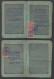 1915 DIEMERINGEN - ALSACE - TIMBRES  FISCAUX SUR PASSEPORT COMPLET  ET PROROGE 2 FOIS (ref 4437) - Briefe U. Dokumente