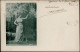 FEMME 1900 "Mise En Scène Au Jardin" - Donne
