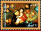 Ref. BR-2539 BRAZIL 1995 - WITH PORTUGAL, ST.ANTHONYOF PADUA, PAINTING, MI# 2648, MNH, JOINT ISSUE 1V Sc# 2539 - Unused Stamps