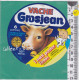 C1104 FROMAGE FONDU VACHE GROSJEAN  6 PORTIONS TINTIN MILOU 170 Gr LOMBARD 1980 MINI POSTER  - Fromage