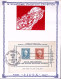 1947-U.S.A. 100^ Anniversario Mostra Filatelica Foglietto Su Fdc Su Cartolina Ri - Marcophilie